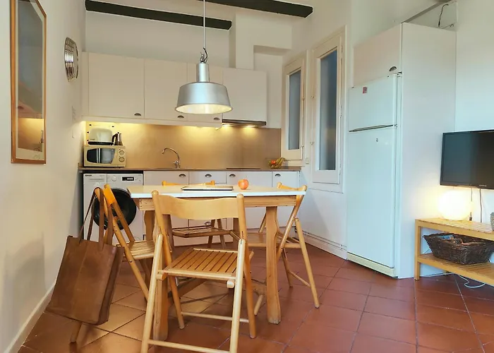 Sunny Tranquil. 1br. Placa Catalunya Rb Appartamento *