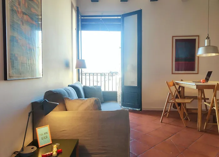 Sunny Tranquil. 1br. Placa Catalunya Rb Appartamento *